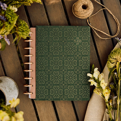 Happy Planner - Planner Classic  Premium Cover (2027 - Vertical) - Twilight Tapestry