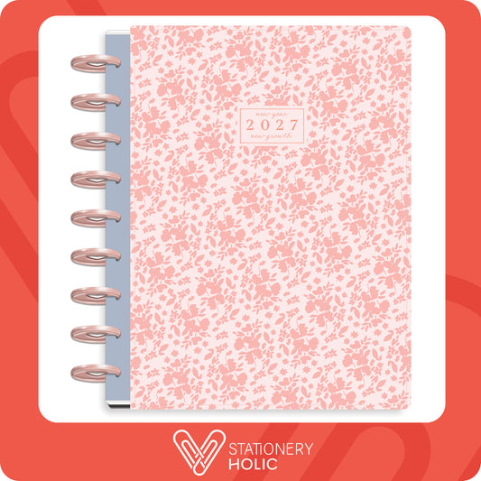 Happy Planner - Planner Classic Premium Cover (2027 - Vertical) - Wildflower Daydream