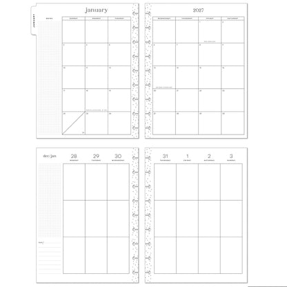 Happy Planner - Planner Classic Premium Cover (2027 - Vertical) - Wildflower Daydream