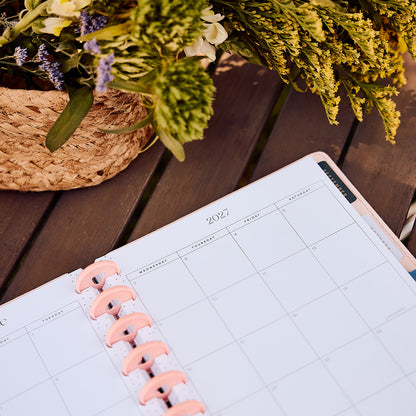 Happy Planner - Planner Classic Premium Cover (2027 - Vertical) - Wildflower Daydream