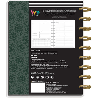 Happy Planner - Planner Classic (2027 - Faith) - Wildflower Daydream