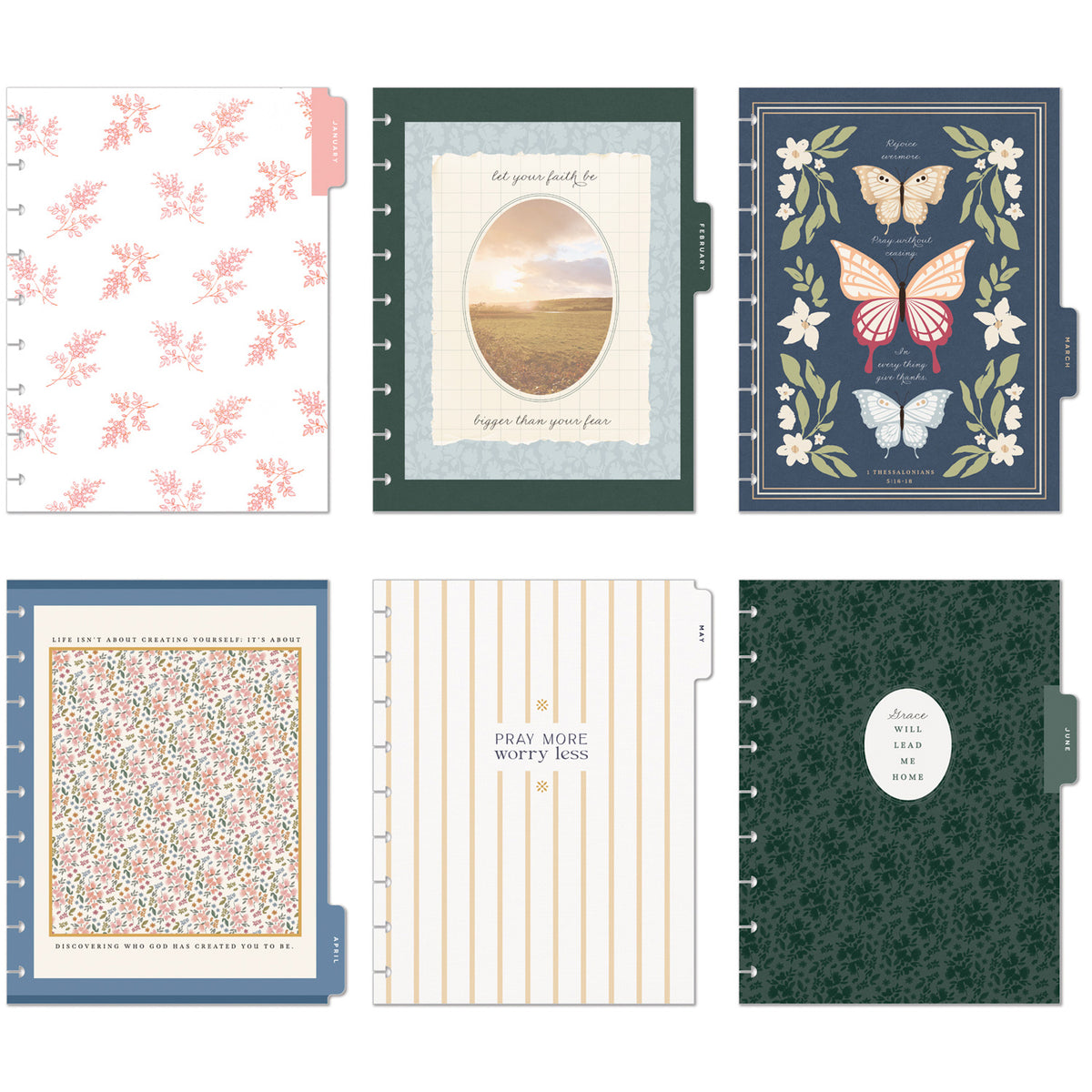 Happy Planner - Planner Classic (2027 - Faith) - Wildflower Daydream