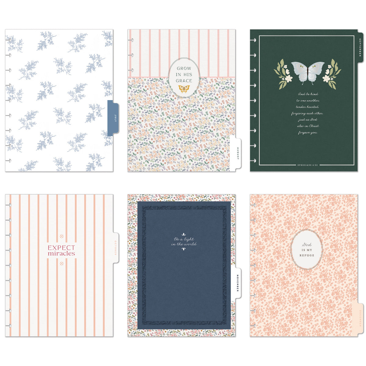 Happy Planner - Planner Classic (2027 - Faith) - Wildflower Daydream