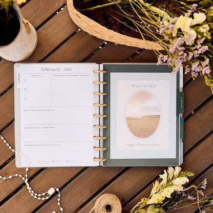 Happy Planner - Planner Classic (2027 - Faith) - Wildflower Daydream
