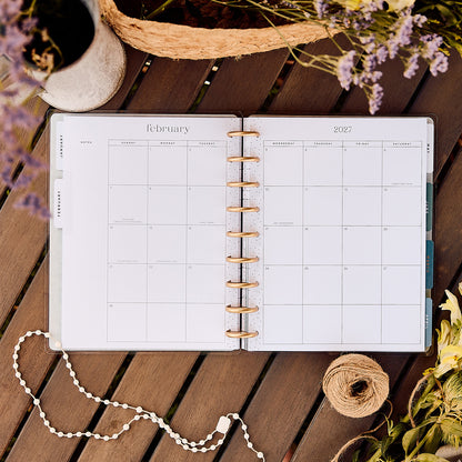 Happy Planner - Planner Classic (2027 - Faith) - Wildflower Daydream