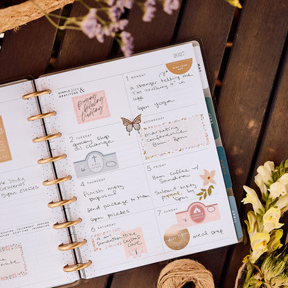 Happy Planner - Planner Classic (2027 - Faith) - Wildflower Daydream