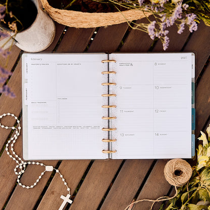 Happy Planner - Planner Classic (2027 - Faith) - Wildflower Daydream