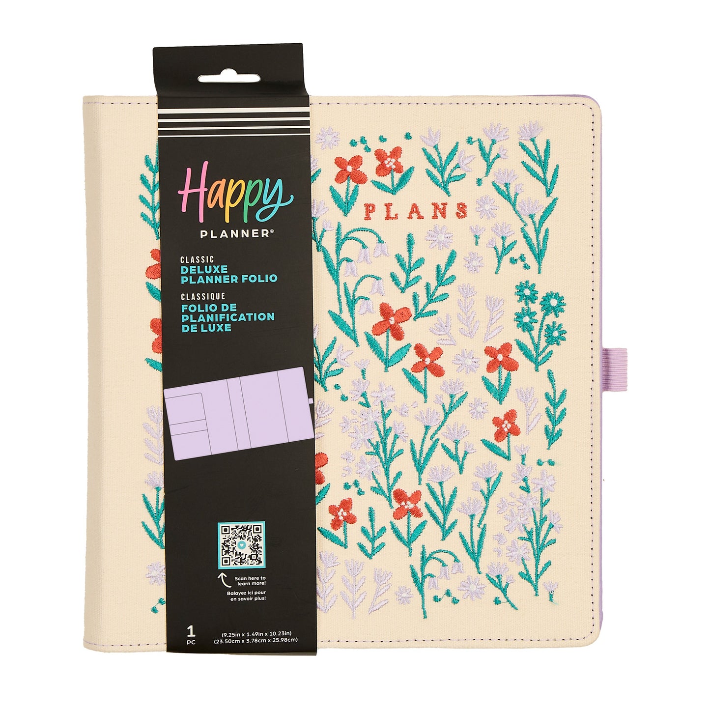 Happy Planner - Deluxe Folio Classic - Tiny Florals