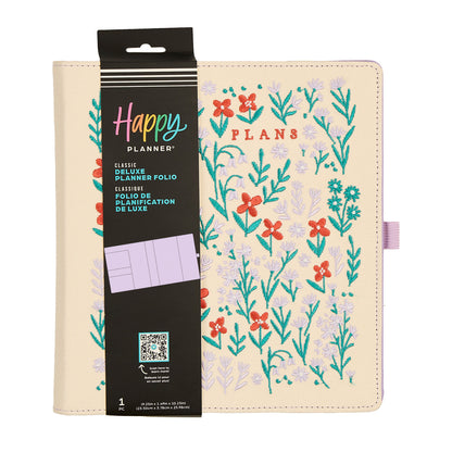 Happy Planner - Deluxe Folio Classic - Tiny Florals