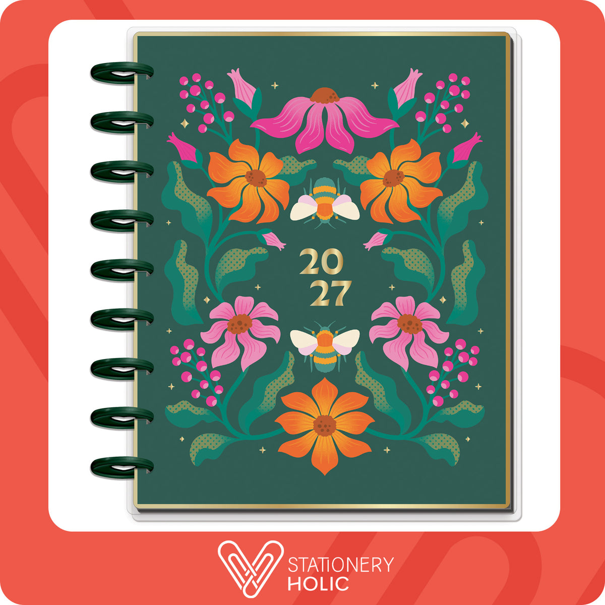 Happy Planner - Planner Classic (2027 - Vertical) - Hive & Bloom