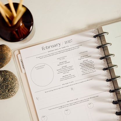 Happy Planner - Planner Classic (2027 - Stress Management) - Hushed Hues
