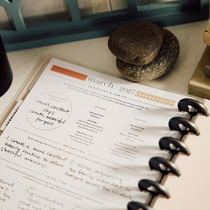 Happy Planner - Planner Classic (2027 - Stress Management) - Hushed Hues
