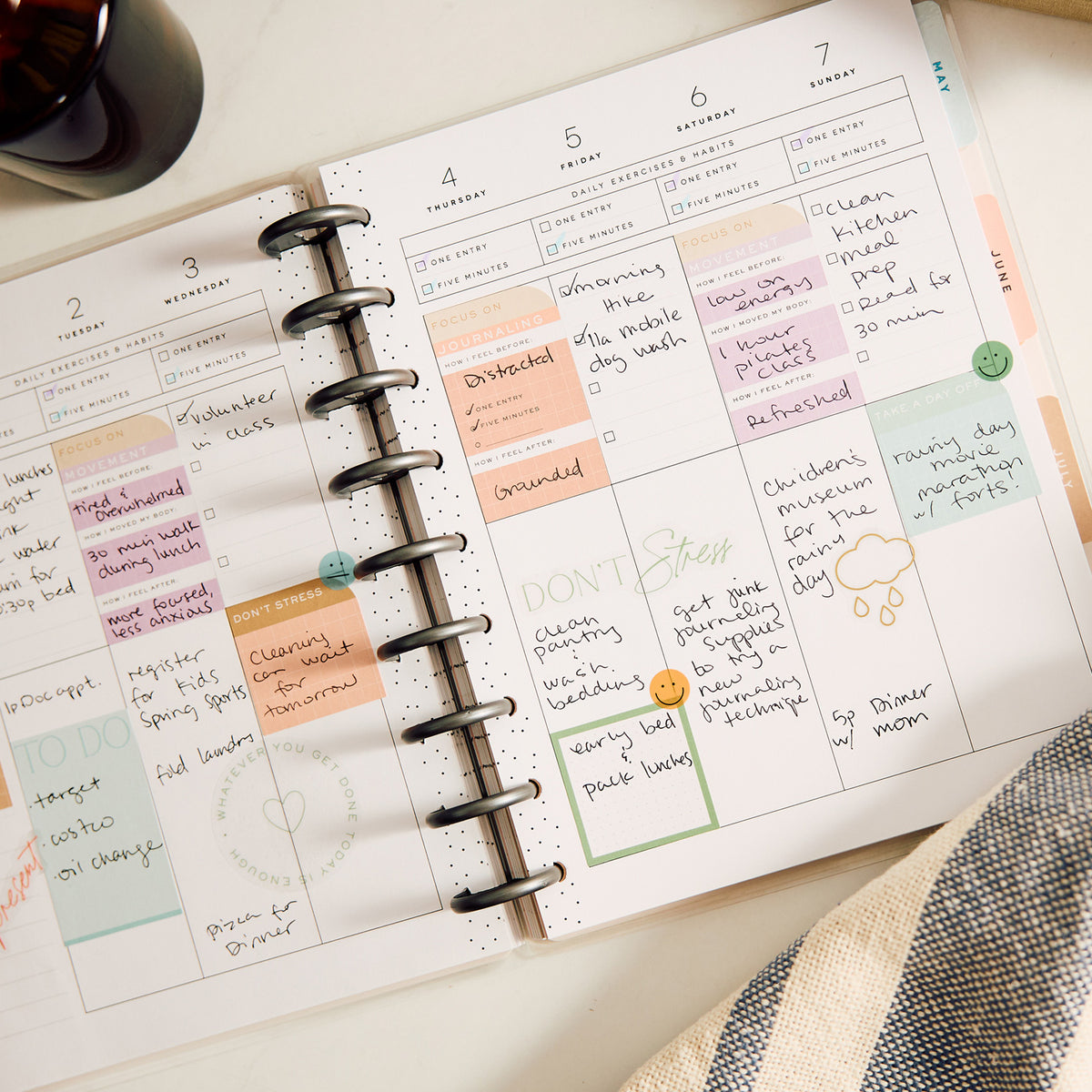 Happy Planner - Planner Classic (2027 - Stress Management) - Hushed Hues
