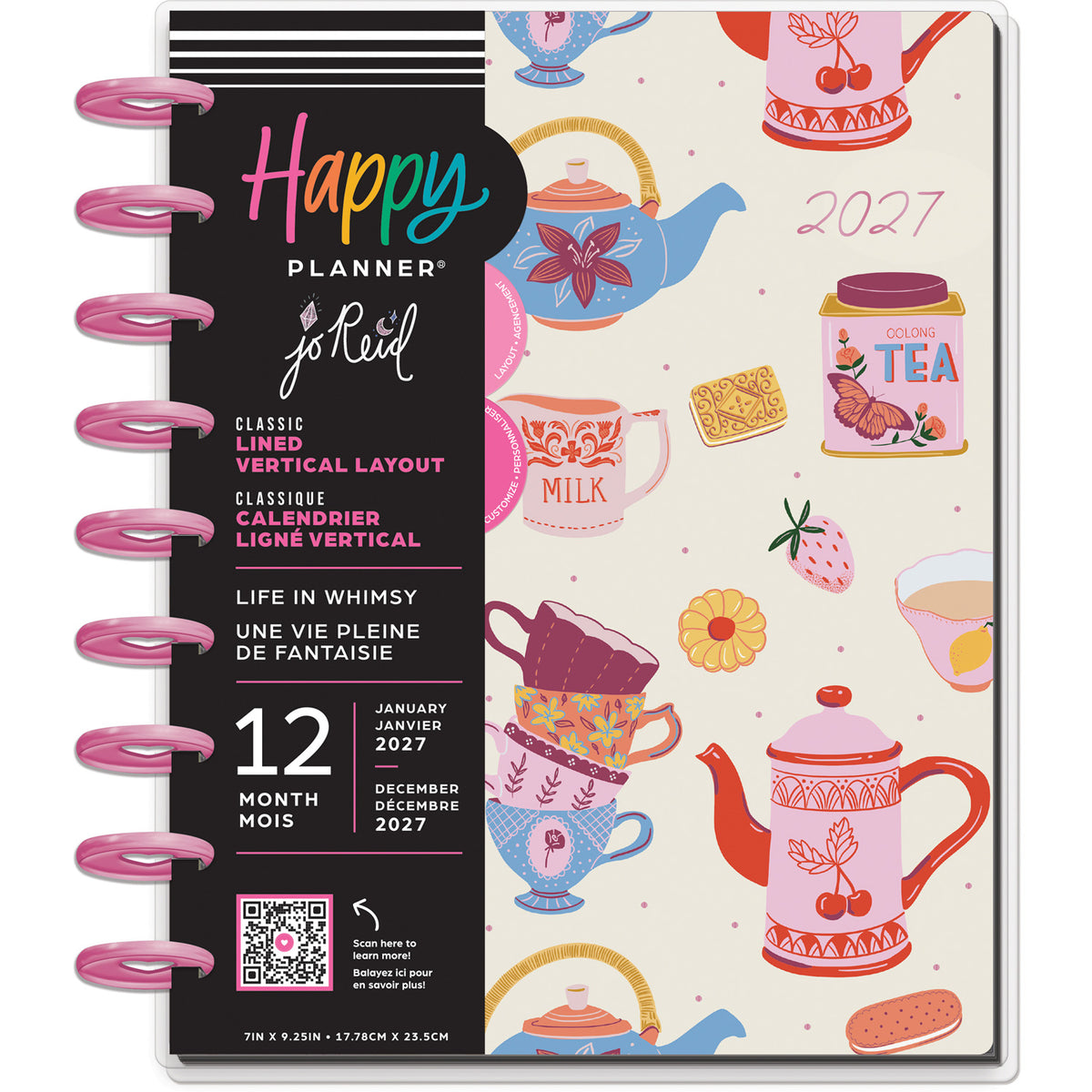 Happy Planner - Planner Classic (2027 - Vertical) - Life In Whimsy