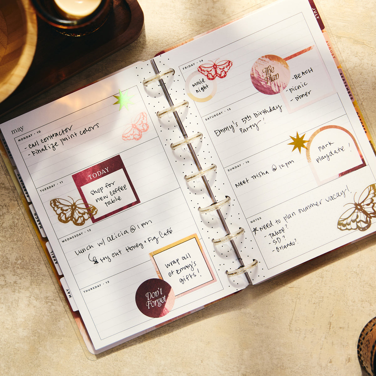 Happy Planner - Planner Mini (2027) - Abstract Autumn