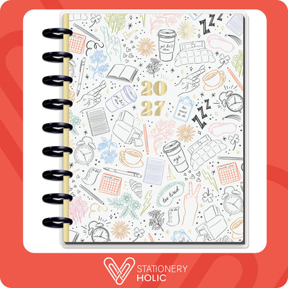Happy Planner - Planner Classic (2027 - Horizontal) - Pajama Plans