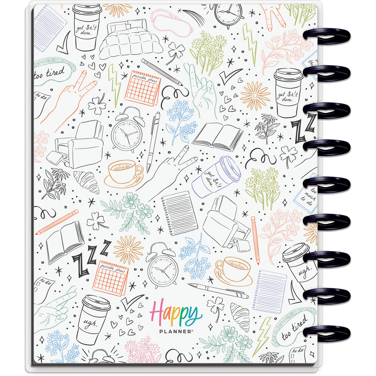 Happy Planner - Planner Classic (2027 - Horizontal) - Pajama Plans