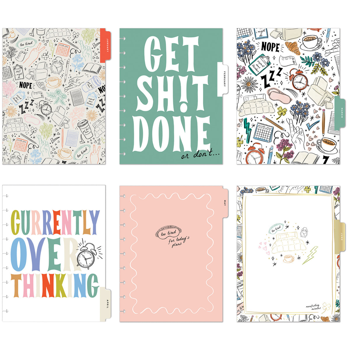 Happy Planner - Planner Classic (2027 - Horizontal) - Pajama Plans