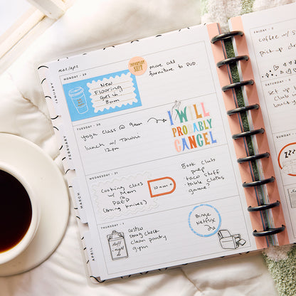 Happy Planner - Planner Classic (2027 - Horizontal) - Pajama Plans