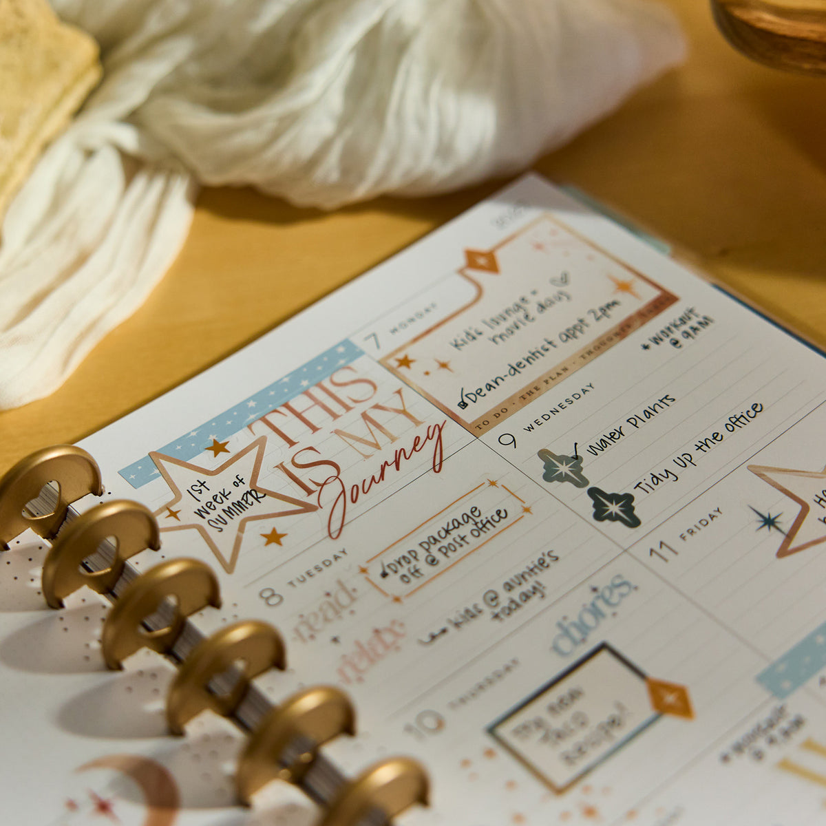 Happy Planner - Planner Classic (2027 - Dashboard) - Starlit Glow
