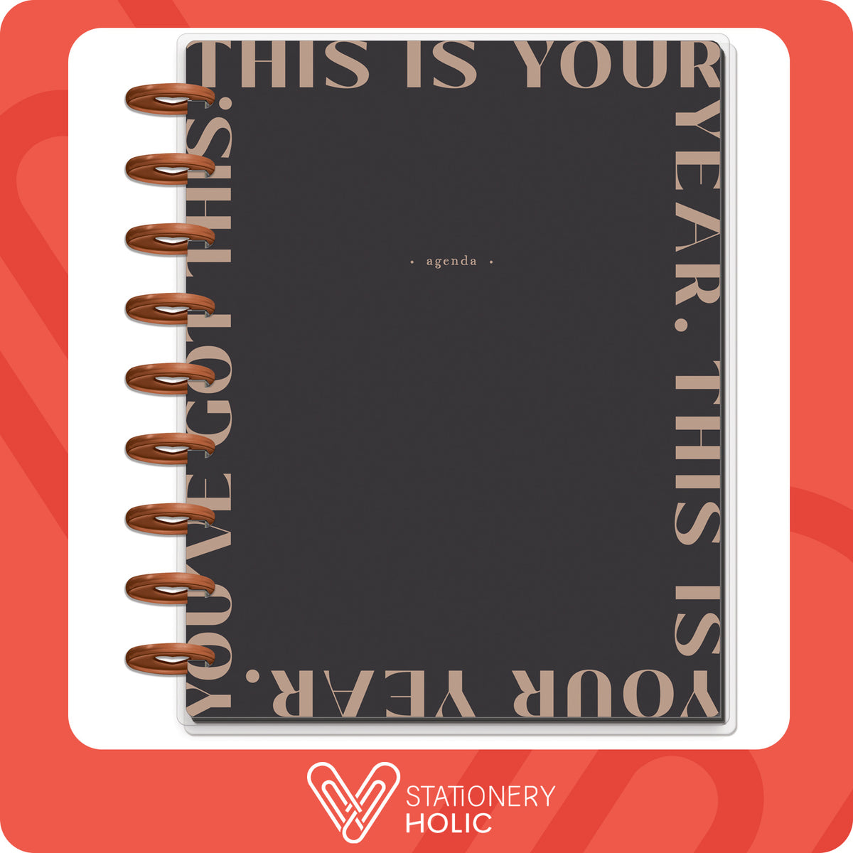 Happy Planner - Planner Classic (4 meses - no fechado - vista diaria) - Heaven & Heart