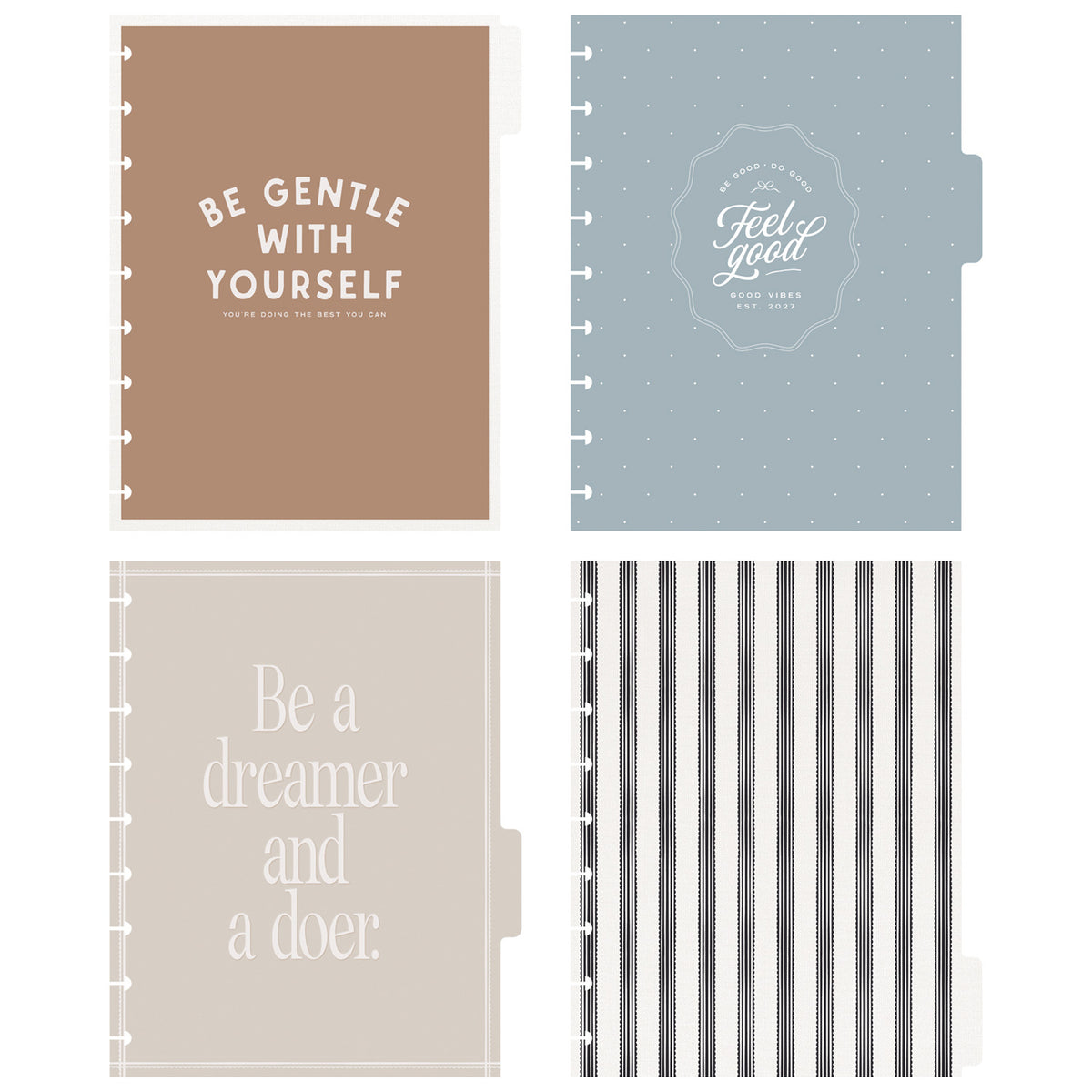 Happy Planner - Planner Classic (4 meses - no fechado - vista diaria) - Heaven & Heart