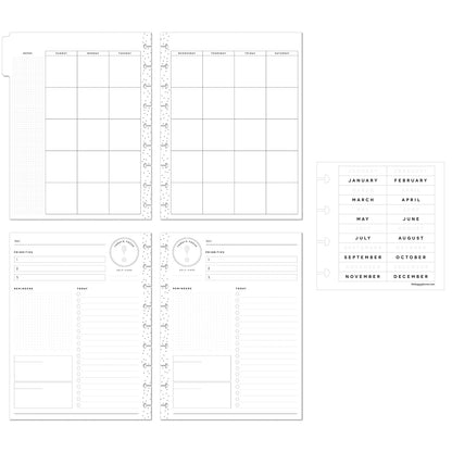Happy Planner - Planner Classic (4 meses - no fechado - vista diaria) - Heaven & Heart