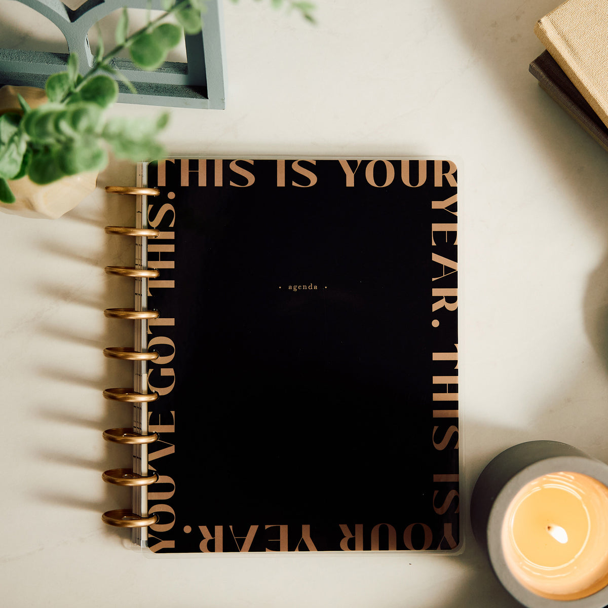 Happy Planner - Planner Classic (4 meses - no fechado - vista diaria) - Heaven & Heart