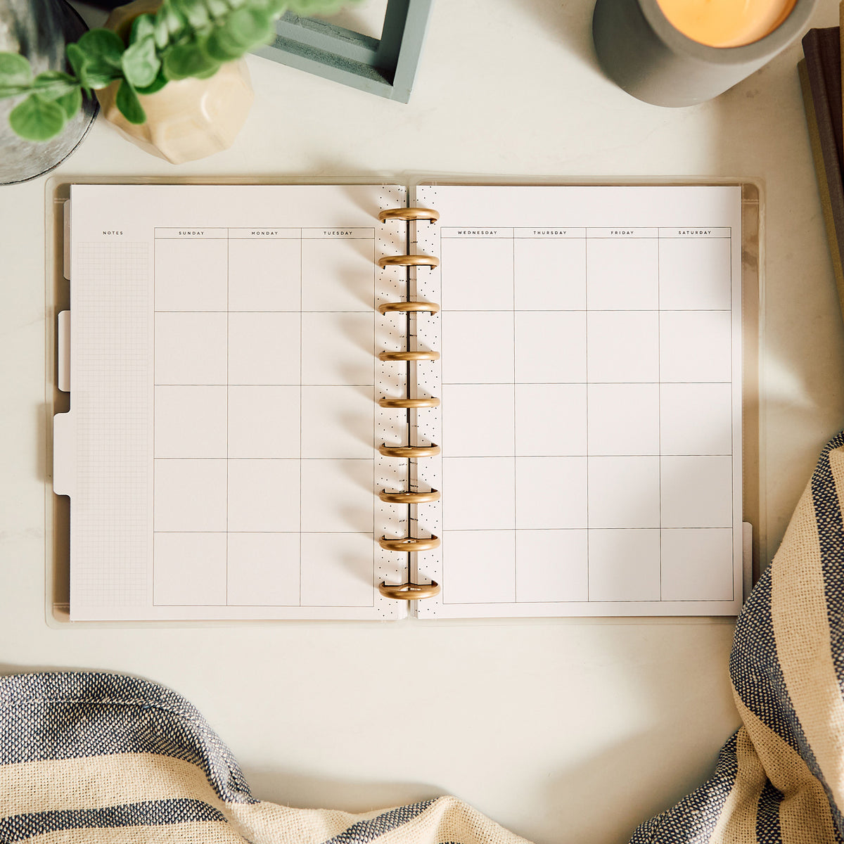 Happy Planner - Planner Classic (4 meses - no fechado - vista diaria) - Heaven & Heart