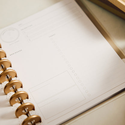 Happy Planner - Planner Classic (4 meses - no fechado - vista diaria) - Heaven & Heart