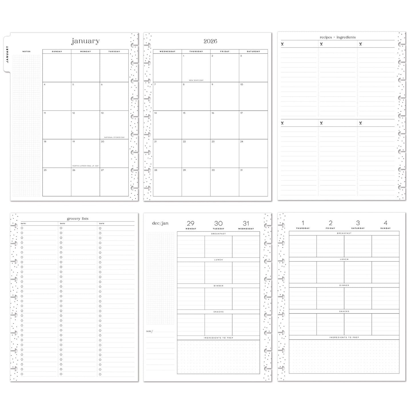 Happy Planner - Planner Classic (2026) - Rustic Roots