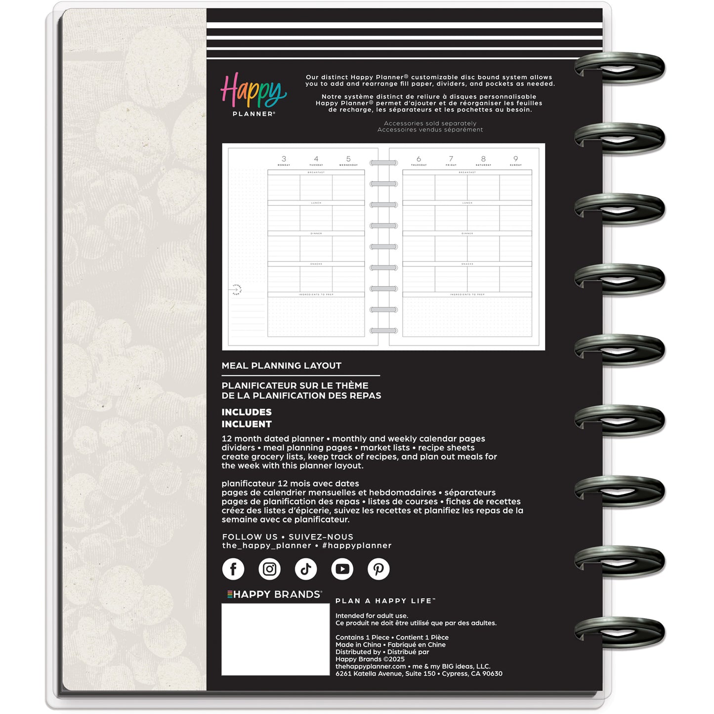 Happy Planner - Planner Classic (2026) - Rustic Roots