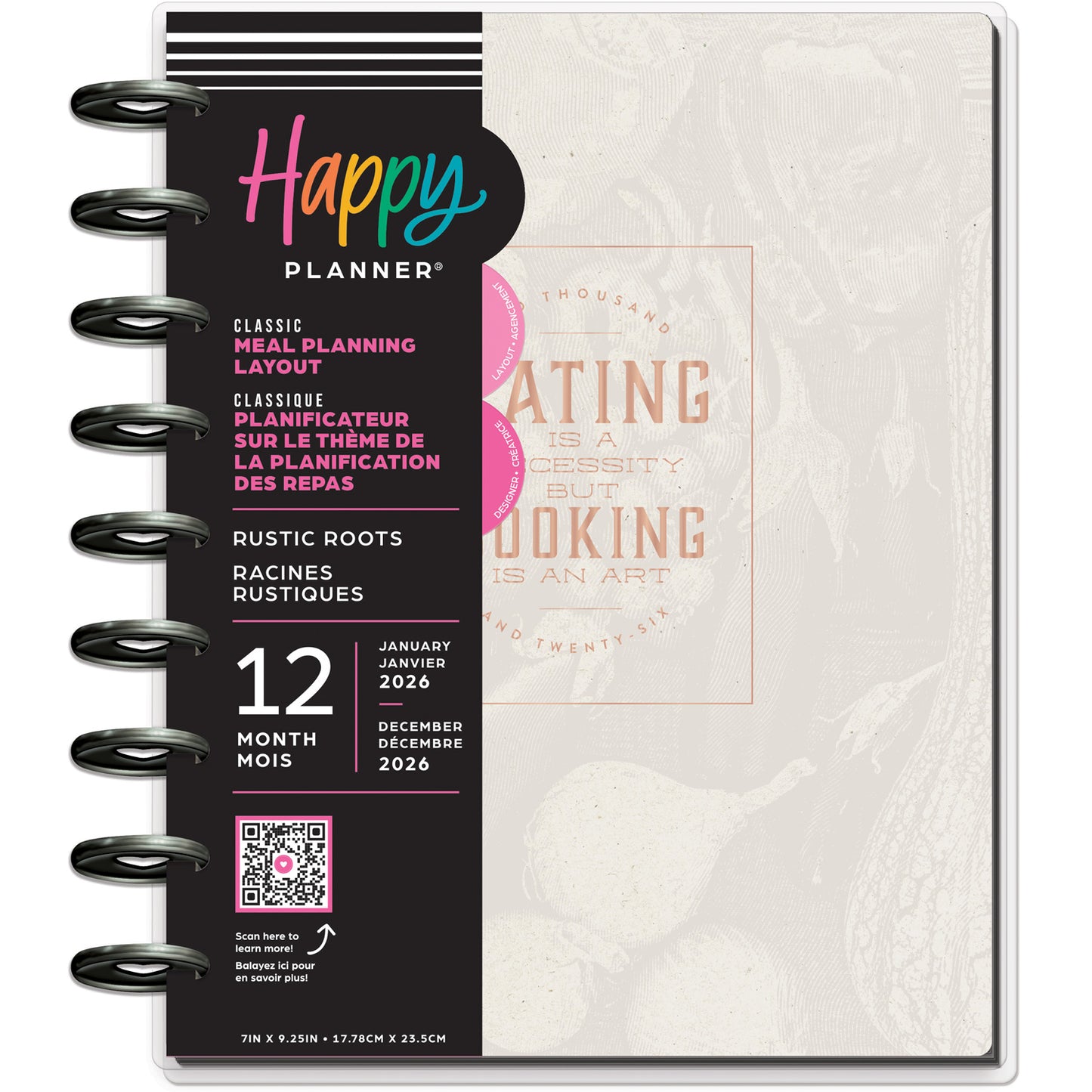Happy Planner - Planner Classic (2026) - Rustic Roots