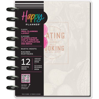 Happy Planner - Planner Classic (2026) - Rustic Roots