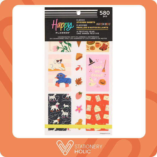 Happy Planner - Sticker Book - A Festive Year
