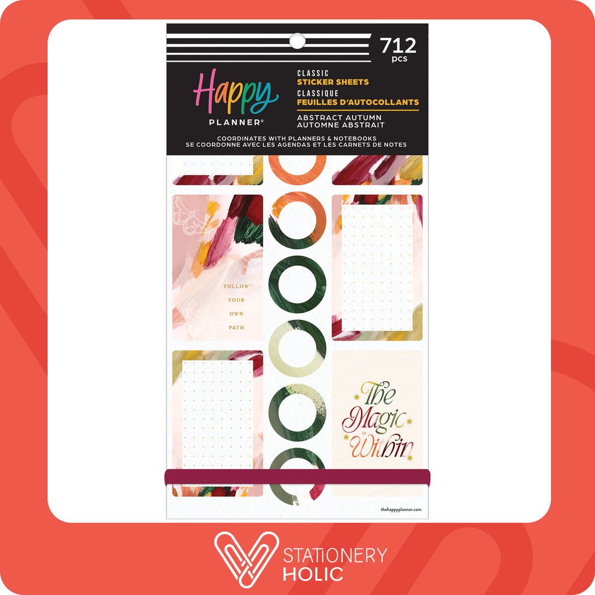 Happy Planner - Sticker Book - Abstract Autumn
