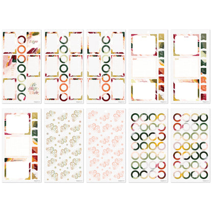 Happy Planner - Sticker Book - Abstract Autumn