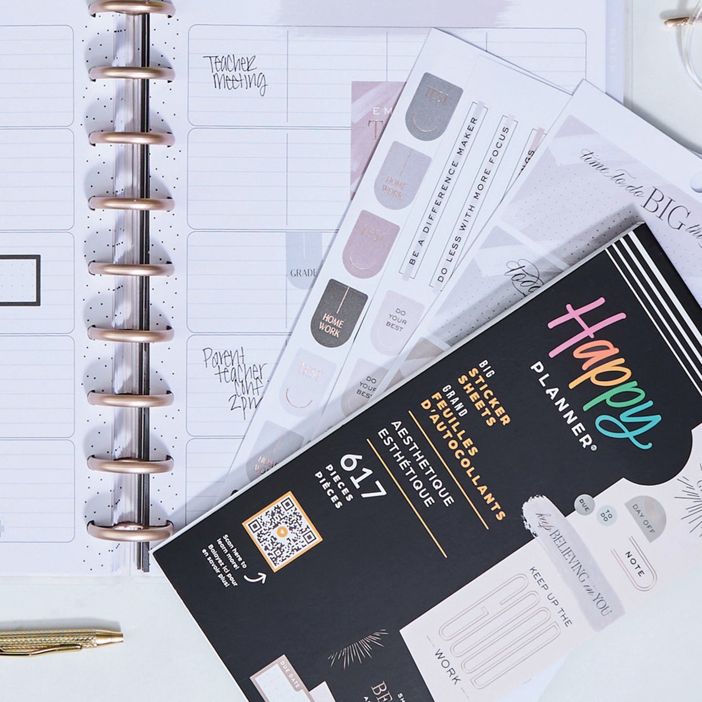 Happy Planner - Sticker Book - Aesthetique