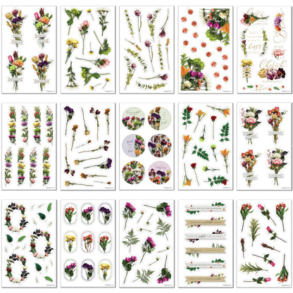 Happy Planner - Sticker Book - Beautiful Blooms Florals