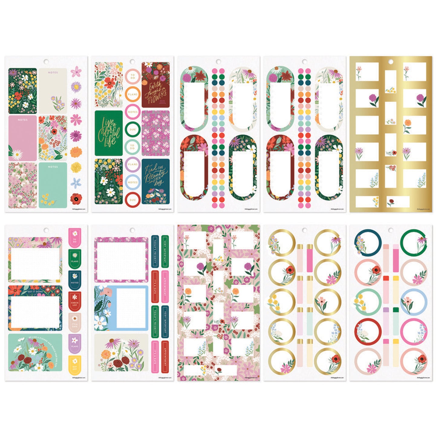 Happy Planner - Sticker Book - Blooming Bouquet