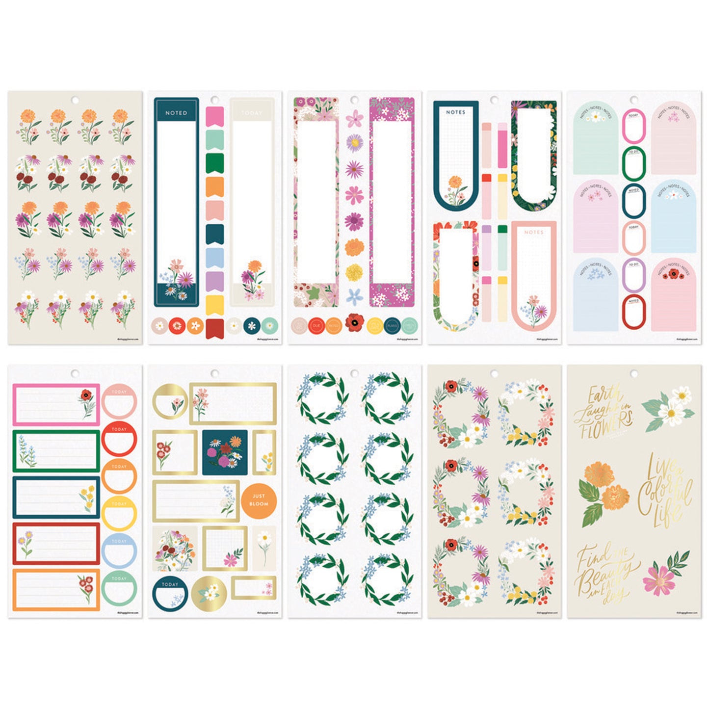 Happy Planner - Sticker Book - Blooming Bouquet