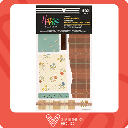Happy Planner - Sticker Book - Borderline