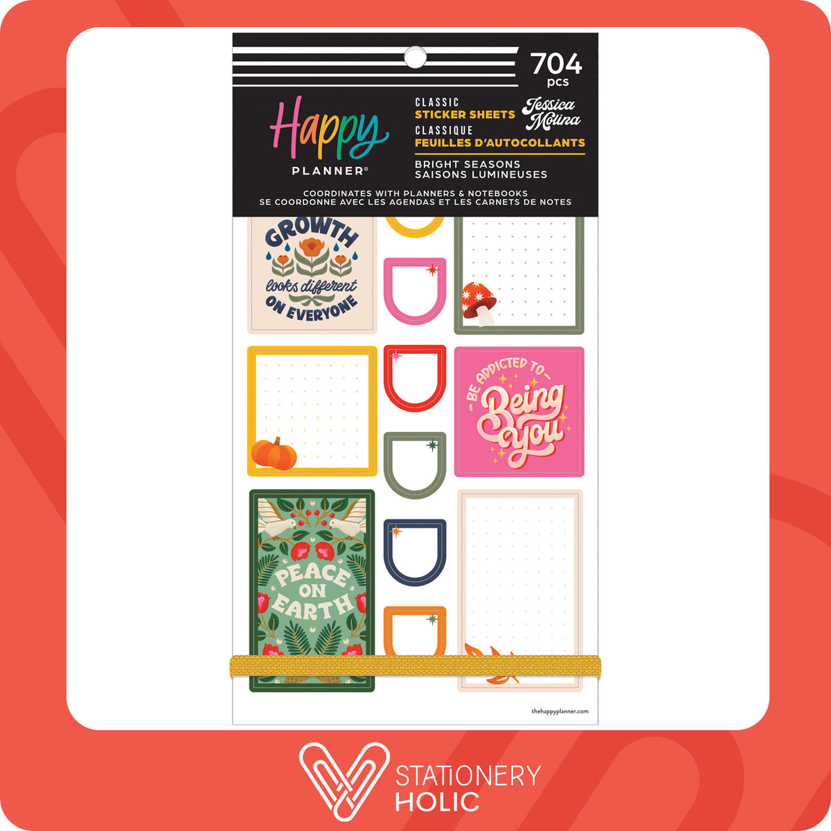 Happy Planner - Sticker Book - Bright Seasons