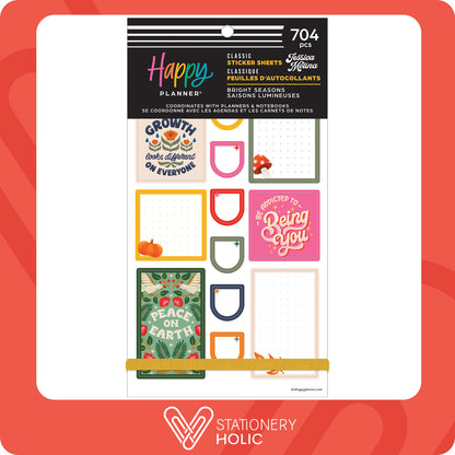 Happy Planner - Sticker Book - Bright Seasons
