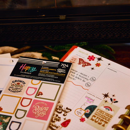 Happy Planner - Sticker Book - Bright Seasons