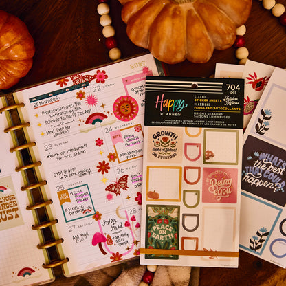 Happy Planner - Sticker Book - Bright Seasons