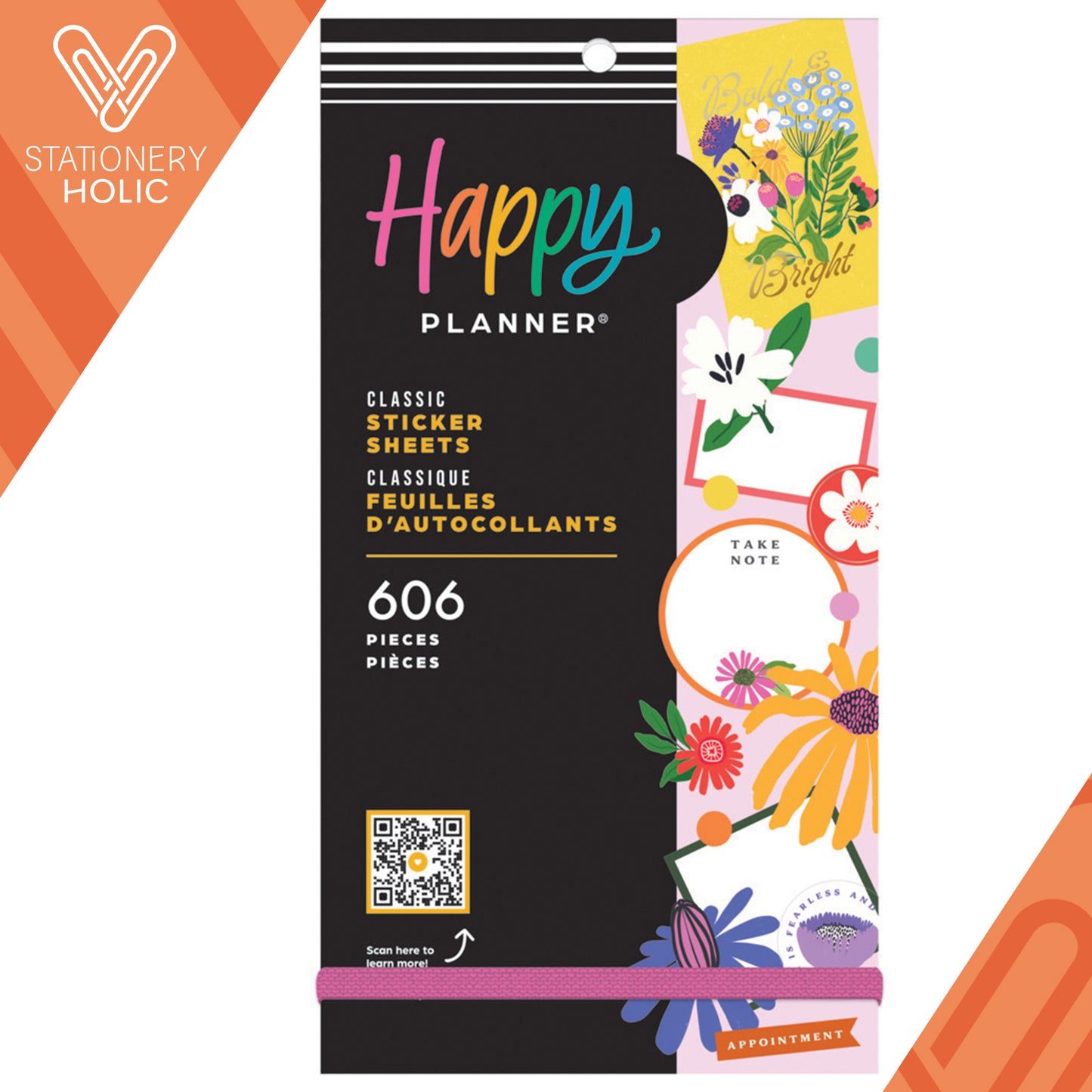 Happy Planner - Sticker Book - Brilliant Blooms