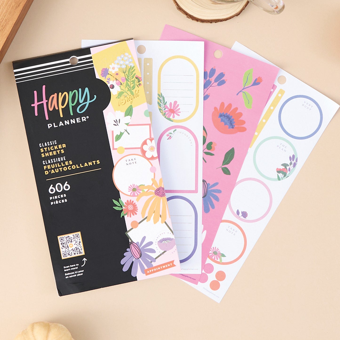 Happy Planner - Sticker Book - Brilliant Blooms