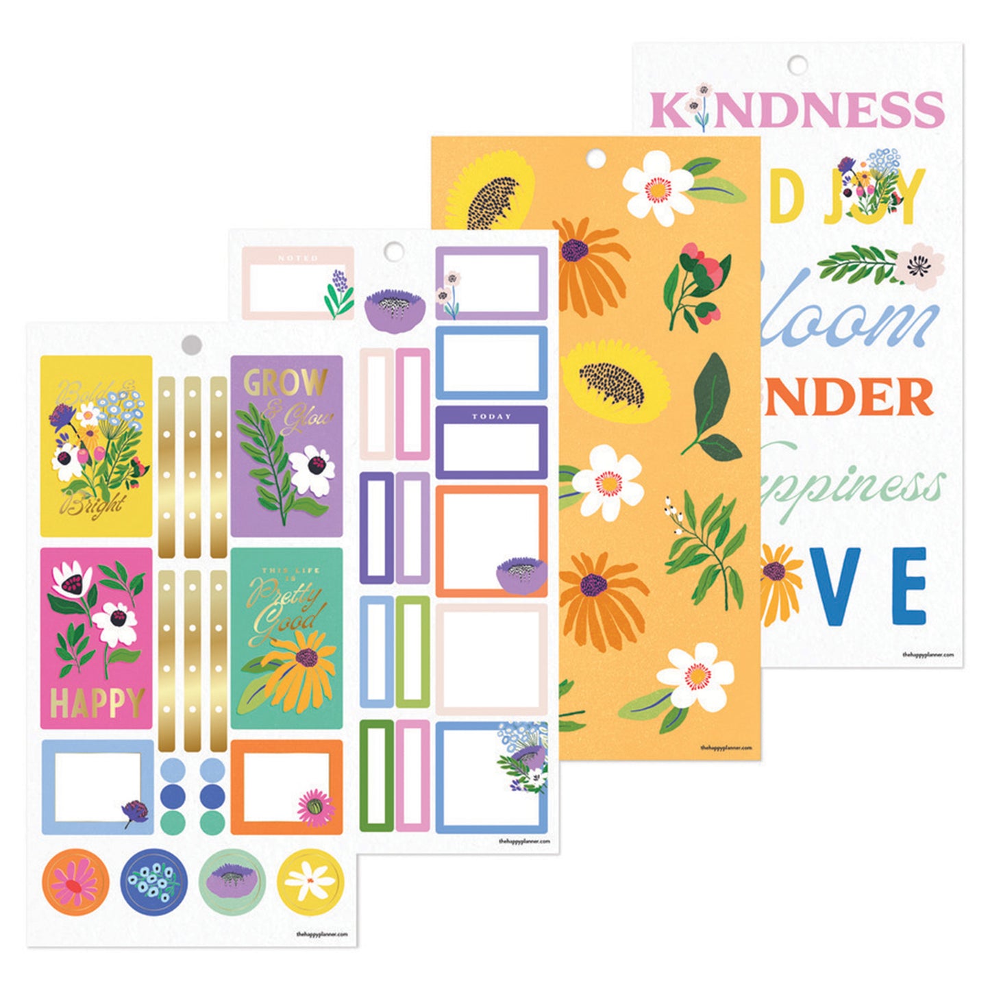 Happy Planner - Sticker Book - Brilliant Blooms