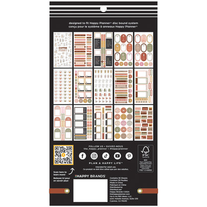 Happy Planner - Sticker Book - Cafecore Classic
